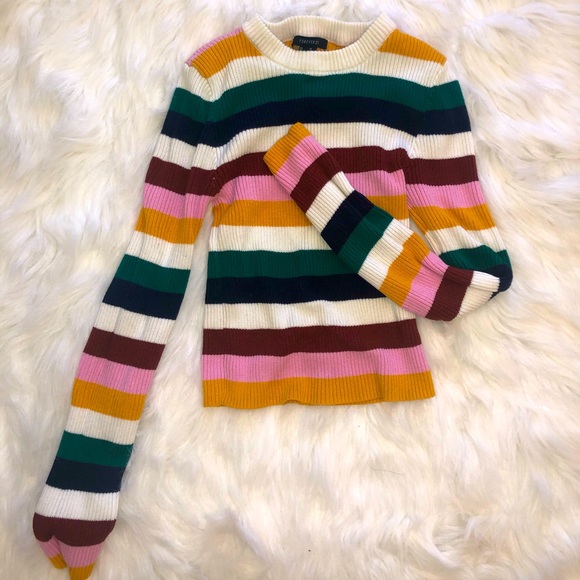 Y2K Knitted Cropped Longsleeve - Picture 1 of 1